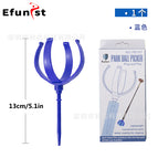 Convenient ball pick-blue