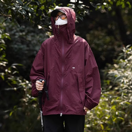 Sun Protection Clothing Men's Ice Silk Summer Thin Mountain Style Outdoor Functional Hooded Jacket Trendy Brand Loose Sun Protection Clothing
