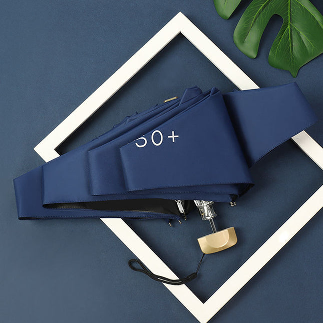 Spot Creative Flat 50% off Umbrella Upf50+ Small Fresh Flap Pocket Pants Women's Umbrella Rain or Shine Mini Sun Protection Umbrella