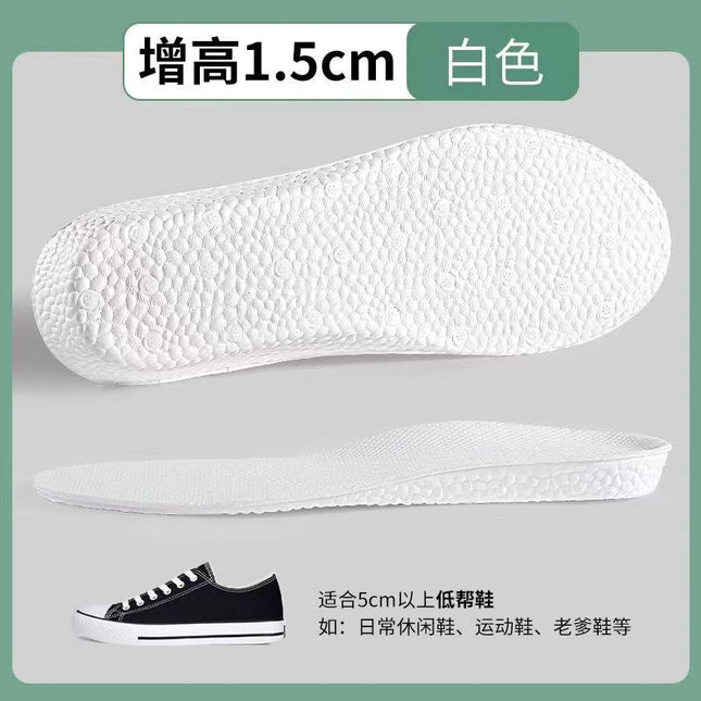 Height-Increasing Insoles for Men and Women, Suitable for Short Individuals, Invisible Height-Increasing Insoles for Martin Boots, Comfortable and Breathable