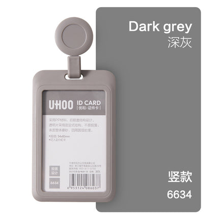 Youhe work permit work card with lanyard work card doctor nurse badge label easy pull buckle student card school