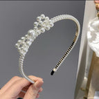 12#Double row pearl bow