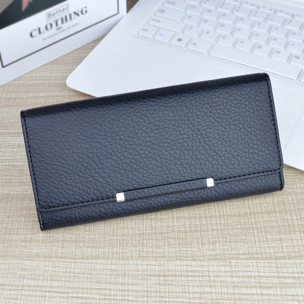 New Women's Wallet Women's Long Clutch Bag Mother's Multi-Card Card Bag Fashionable Simple Large Capacity Mobile Phone