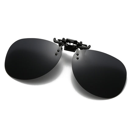 Popular Toad Mirror Sunglasses, Polarized Clip-On Night Vision Goggles for Men and Women, Flip-Up Glasses Clip-On Manufacturer Direct