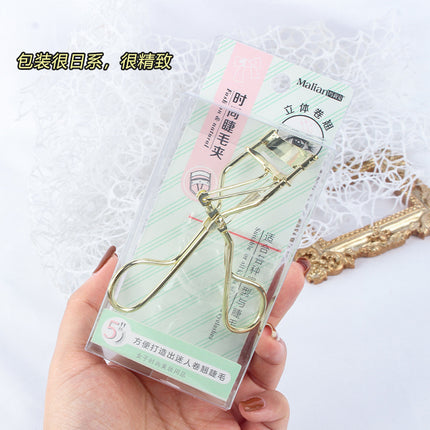 Marianne Stainless Steel Eyelash Curler for Female Beginners Long-Lasting Curling and Shaping Sunflower Metal Eyelash Curler
