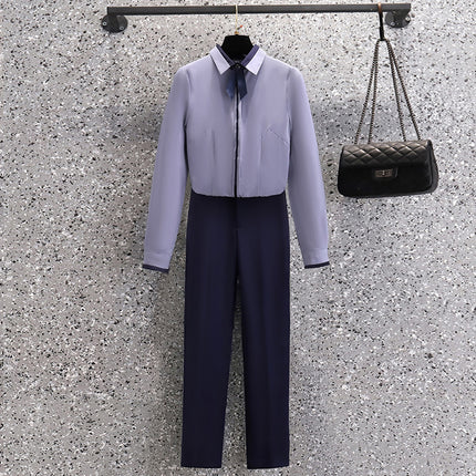 Professional suit Women's Autumn and Winter Suit Dress Temperament Beauty Salon Work Clothes High-end Sales Department Front Desk Suit Fixation