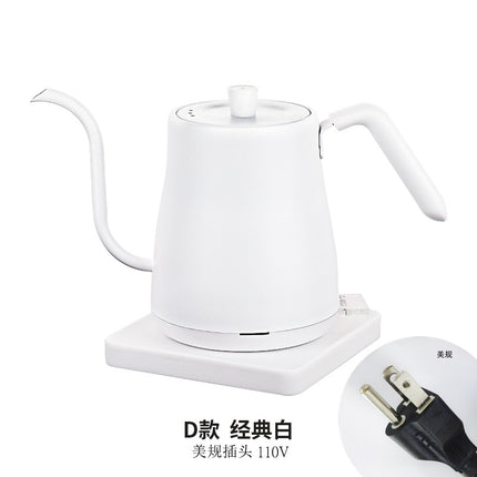Slender Mouth Electric Household Kettle with Thermometer Coffee Hand Kettle Electric Kettle Electric Coffee Pot