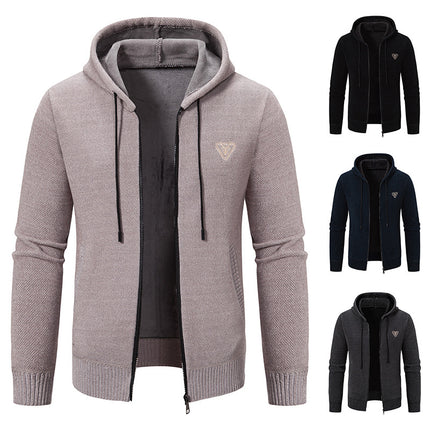 Cross-Border men's jacket Spring and Autumn new fashion brand loose all-match top casual hooded jacket men's clothes