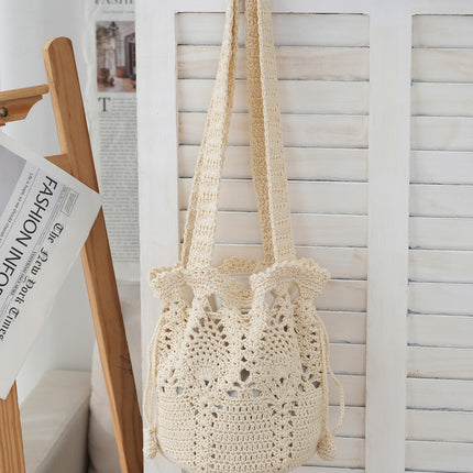 Cotton Flower Bucket Bag / Sac Seau Fleurs Coton