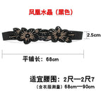 Phoenix Crystal 2128 Black 70cm