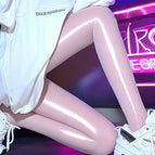 Pink / Export style long knee socks ( 70-140kg )