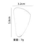 Triangular scraper