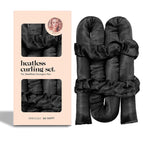 Black gift box [curling iron + 2 hair ties]