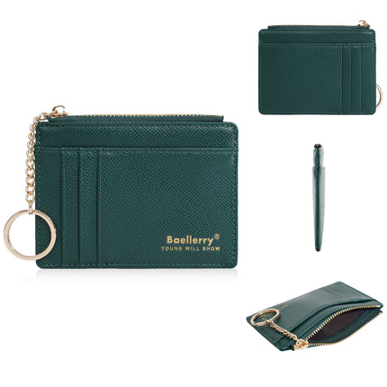 Baellerry New Women's Card Holder Id Holder Cross-Border Multi-Card Slot Card Holder Card Sleeve Thin Coin Card Holder Women