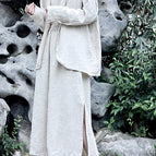 hemp color suit / Free size