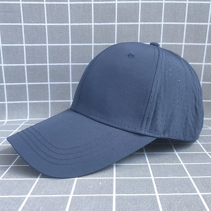 Baseball Cap New Fashion Big Brim Face Showing Small Cap Women's Big Head Wai Large Size Hat Men's Sunshade Hat Breathable