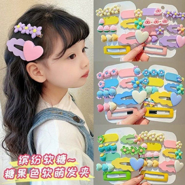 Children's Hairpin Headdress Girl's Bangs Side Girl Cute Clip Bb New Baby Clip Hairpin Hair Accessories