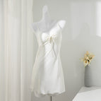 White [with removable breast pad] / S