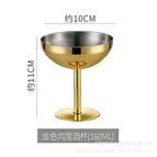 304 ice cream cup type a gold