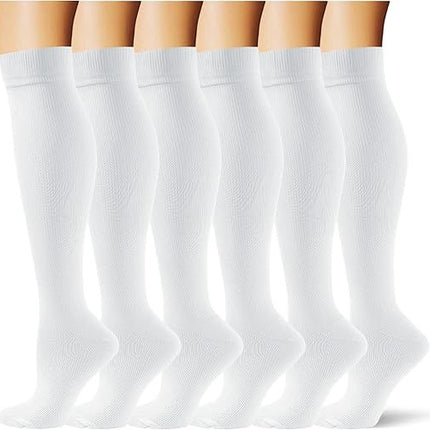 32 6 pairs of Amazon cross-border compression socks suit stockings sports running fitness compression socks calf socks