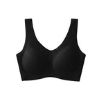 (V-neck) Black / M
