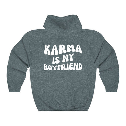 Foreign Trade Women's Velvet Sweatshirt Letter Slogan Printed Kangaroo Flap Pocket Pants Drawstring Print Hoodie Oversized