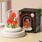 M5003 rose/light transparent cover/color box