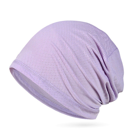 Summer outdoor single-layer cap quick-drying sports riding running cool thin mesh breathable sunscreen cap