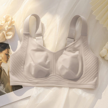 Large Bust Minimizing Bra for Women, Summer Seamless Anti-Sagging Plus Size Breast Reduction Bra, Cross-Border Hot Selling
