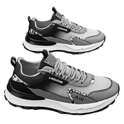 Forrest Gump Men's Shoes, Summer Breathable High-End Mesh Sneakers, Thin Sports Casual Dad Shoes for Teenagers, Odor-Resistant Trendy Shoes