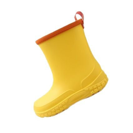 Cross-Border Kidsren's Rain Boots Cartoon Boys and Girls Pvc Environmentally Friendly Rain Boots Non-Slip Waterproof Shoes