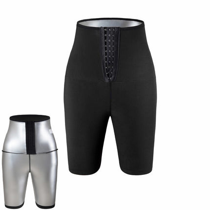 Cross-Border Sweat Pants Yoga Clothes Tight-Fitting High-Waisted Buttoned Waist Shaping Yoga Pants Fitness Sportswear Sweat Pants Women's Butt Lift
