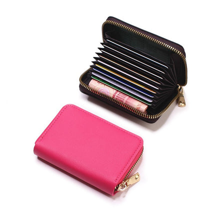 2021 New Card Holder Women's Large Capacity Multi-Card Slot Card Holder Compact Men's Wallet Card Holder Card Holder Coin Purse