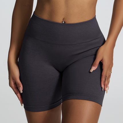 Cationic Seamless Yoga Outfit Set with Hip-Lifting Tight Fitness Pants and Backless Sports Bra Yoga Tank Top for Body Shaping