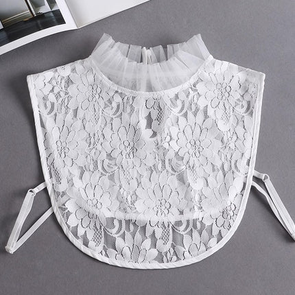 Winter Decorative Collar Women's Autumn and Winter All-match Shirt Collar Fake Collar Plaid Collar Point Collar Men's and Women's Casual Decorative Collar