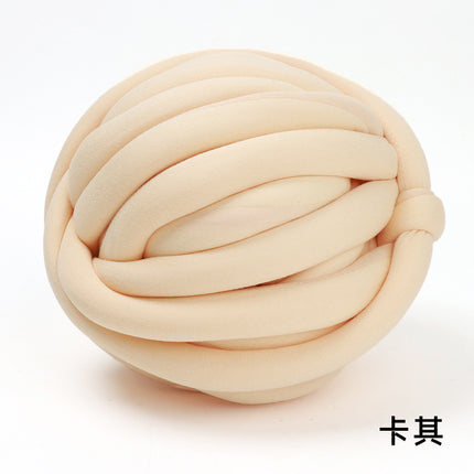 Knitting Yarn Ball Dopamine Color Chunky Yarn Blanket Cat Bed DIY Yarn Ball for Crochet
