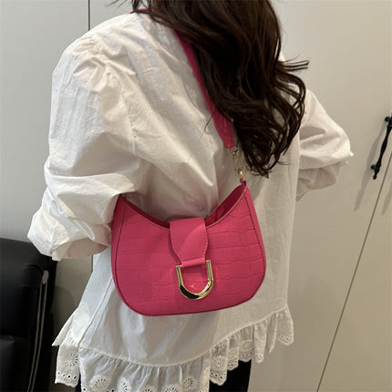 Fashionable Bags, Feminine Niche Design Crescent Bags, 2025 Fashion Trendy Casual Women's Personalized Shoulder Bags