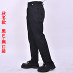 Black (autumn and winter) two pockets / S