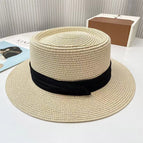 Concave top - beige black 70% off band / M（56-58cm）