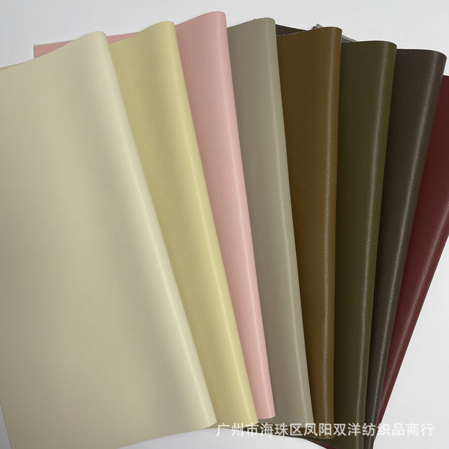 New lamb pattern island silk PU garment leather 0.75 protein-like wash-free women's clothing men's clothing children's clothing luggage decoration