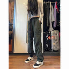 Army green summer thin style / S