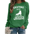Grass green (white font) / S