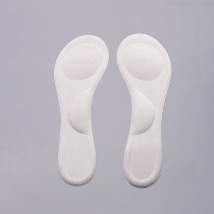 in stock supply high-heeled shoes sponge arch seven-point pad shock absorption and sweat absorption soft non-slip cloth half-size pad adjustment pad