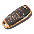 3 keys black + gold edge