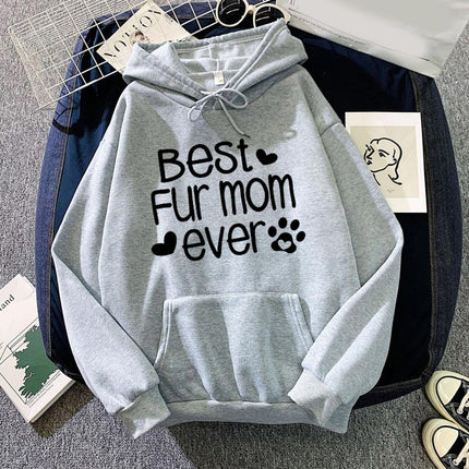 Cross-border foreign trade sources Baby It's Cold outside printed hooded hooded vests European code plus size