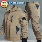 968 spring and autumn wear-resistant suit khaki / 165