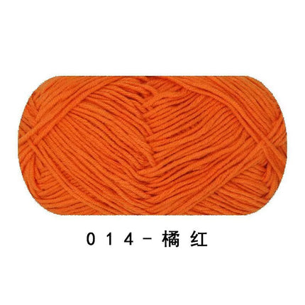 Ruyi Bird Four-Strand Combed Milk Cotton Wool Ball DIY Handmade Crochet Thin Thread Doll Wholesale Wool Ball