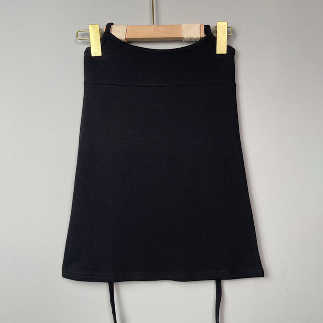South Korea Dongdaemun New Shine Figure ~ Sexy Feminine Neck Bag Hip Outer Strap Skirt Korean Style