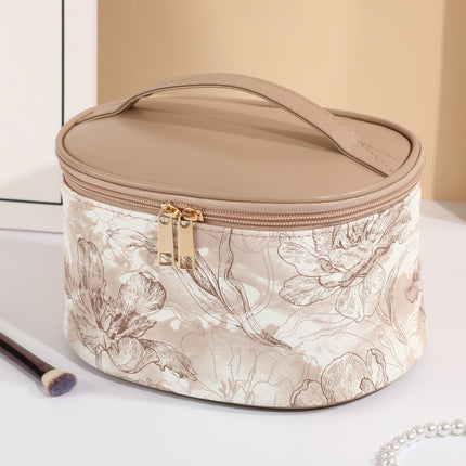 Large-Capacity Transparent Cosmetic Bag Three-Piece Set, Portable Toiletry Storage, Transparent Cosmetic Bag Three-Piece Set for Home Storage