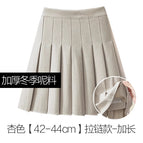 Apricot [extended] thickened woolen material / XS